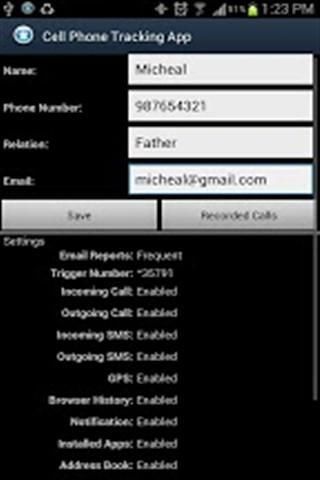 Cell Phone Tracking App截图4