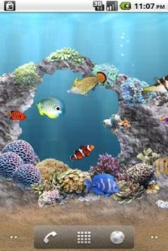 水族馆动态壁纸截图