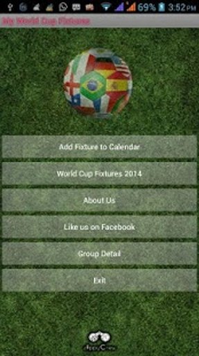 My World Cup Fixtures截图4
