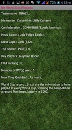 My World Cup Fixtures截图5