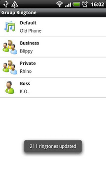 Group Ringtone Lite截图