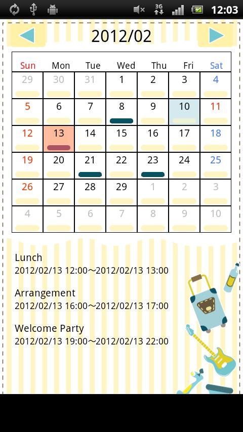 日历表 Smart Calendar截图8
