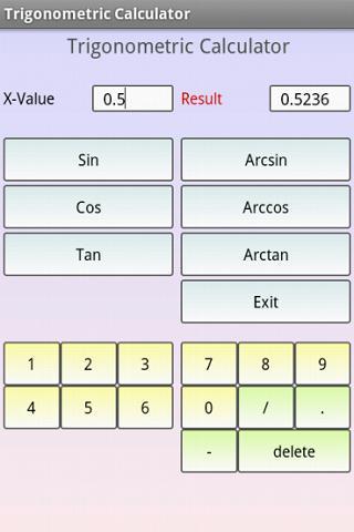 三角函数计算器截图2