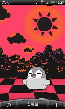 Pesoguin LWP的万圣节免费截图