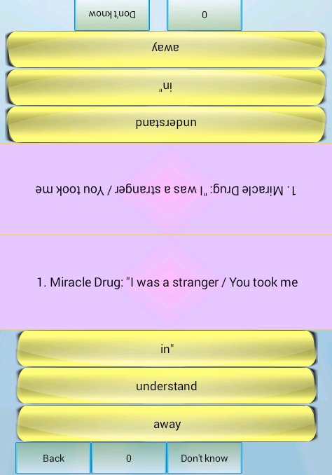 U2 Lyrics Quiz截图1