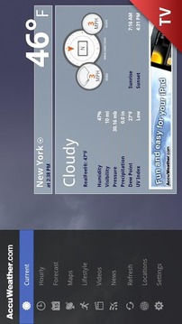 AccuWeather for Google TV截图