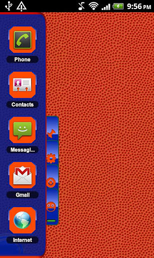 TSF Shell Theme Orange Blue HD截图6