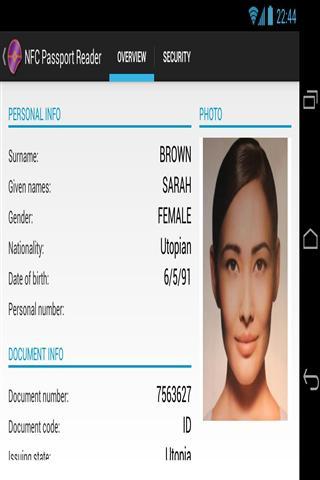 NFC护照阅读器截图4