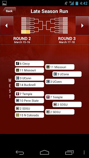 ESPN Bracket Bound 2012截图2