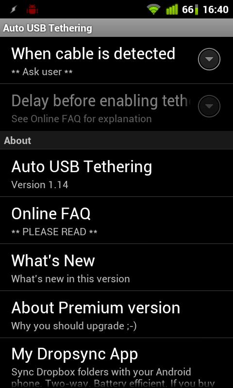 Auto USB Tethering截图4