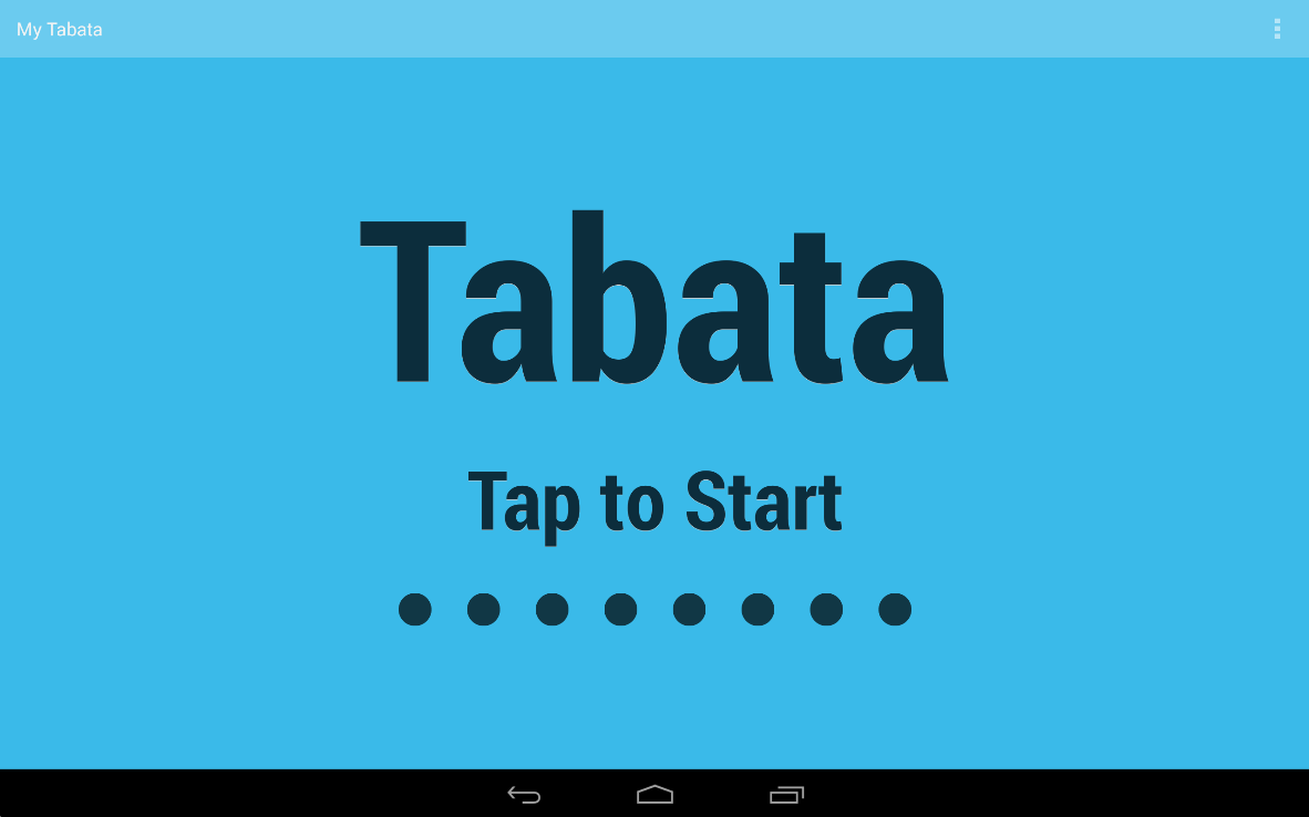 My Tabata Timer截图1