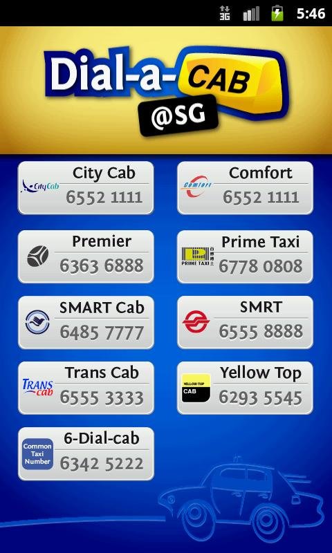 Dial a Cab@SG截图3