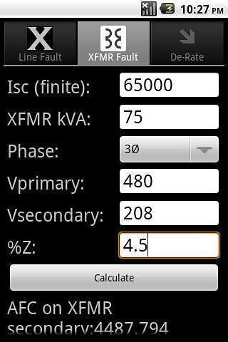 Fault Calculator Free截图2