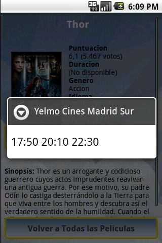 Cartelera de Cine截图5