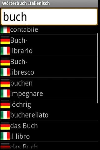 Wörterbuch Italienisch - Test截图2