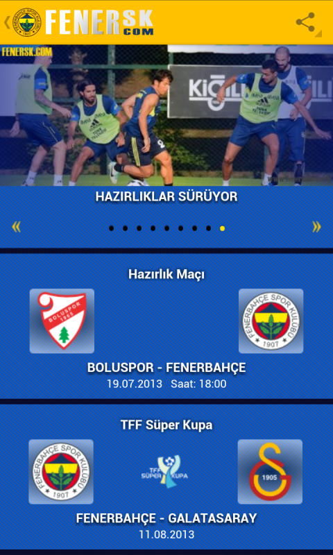 Fenerbahçe by Fenersk.com截图3