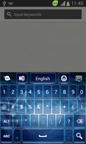 键盘索尼Xperia Ĵ截图8