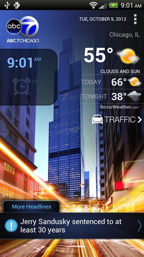 ABC7 Chicago Alarm Clock截图1