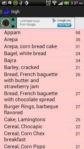 Glycemic Load截图1