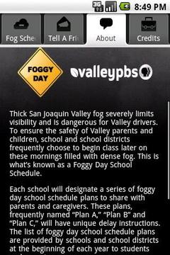 Fog Delay Schedule截图