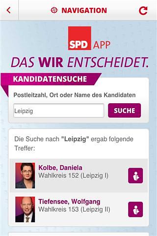 SPD的应用程序 SPD App - Bundestagswahl2013截图3