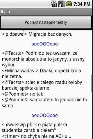 Polish bash.org.pl截图2