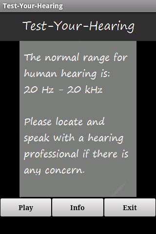 Test-Your-Hearing截图1