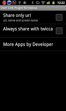 User Link Plugin for twicca截图
