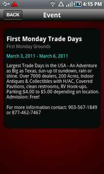First Monday Trade Days截图