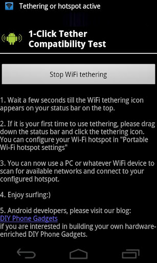 Tethering Compatibility Tester截图1