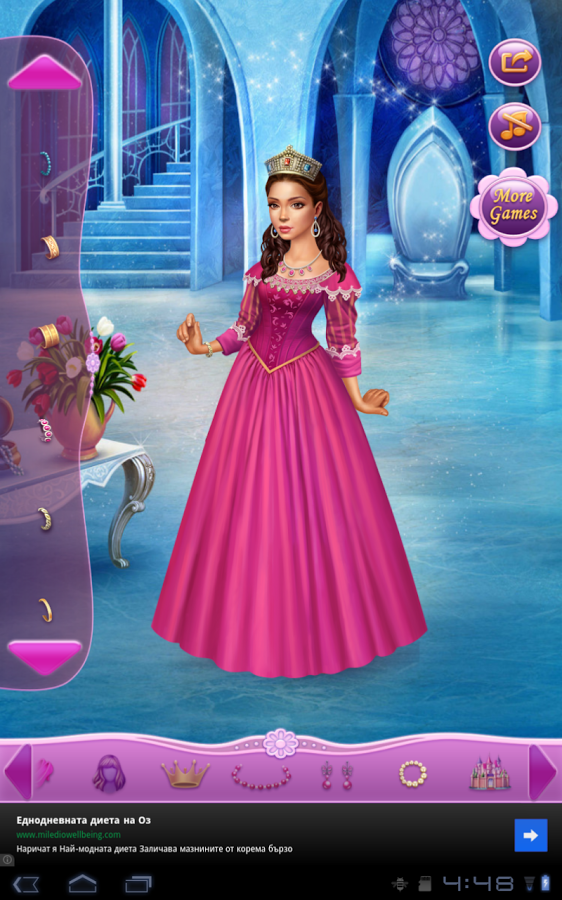 Dress Up Princess Thumbelina截图3