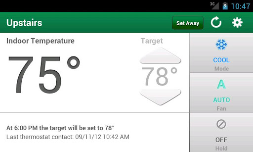 SolarCity Smart Thermostat截图1