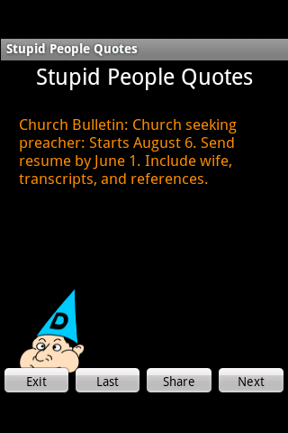 Stupid People Quotes截图2