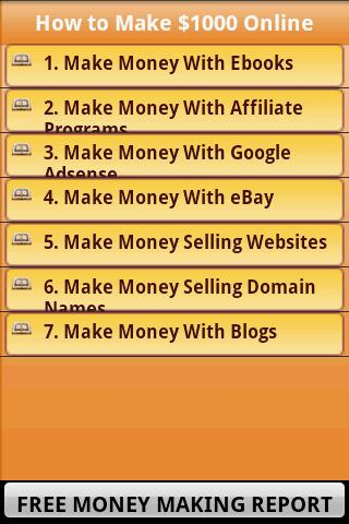 Free Make Money Online Tips截图2