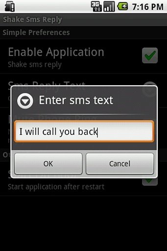 Shake Sms Reply截图4