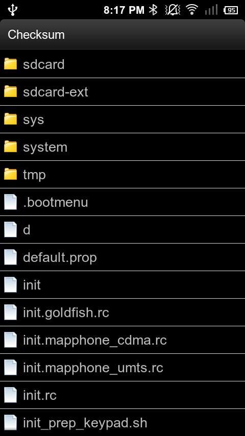 Checksum MD5 &amp; SHA1截图1