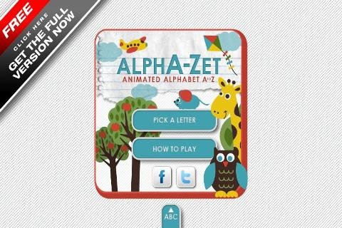 Alpha-Zet: Animated ABCs Free截图6