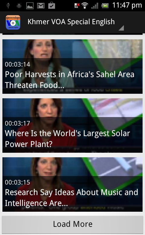 Khmer VOA Special English截图2