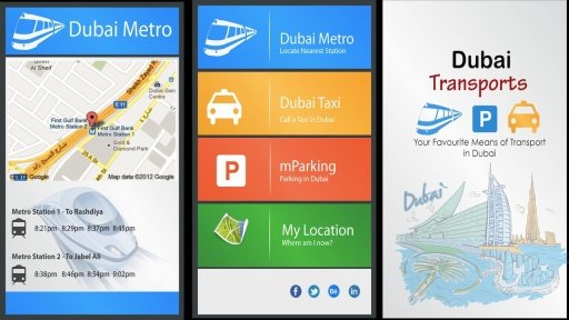 Dubai Transport- Parking Metro截图3
