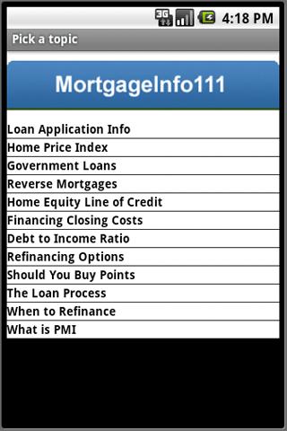 Mortgageinfo111截图1