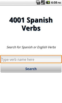 4001 Spanish Verbs截图