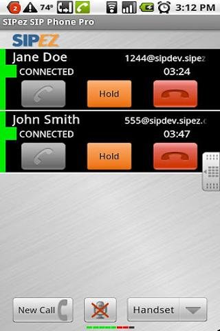 SIPez SIP Phone Pro(beta版)截图3