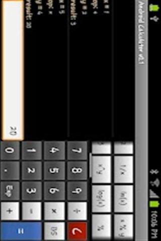 Android计算器截图2