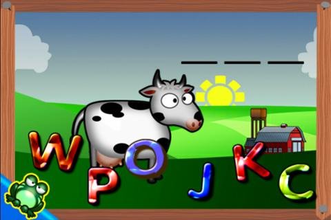 Children's Animal words puzzle截图5