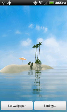 Island Oasis FREE Live Wallpap截图