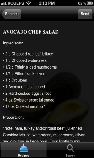 Avocado Recipes截图9