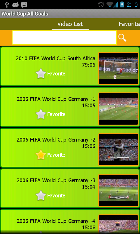 World Cup All Goals - Sport截图5