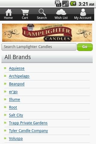 Lamplighter Candles &amp; Decor截图2