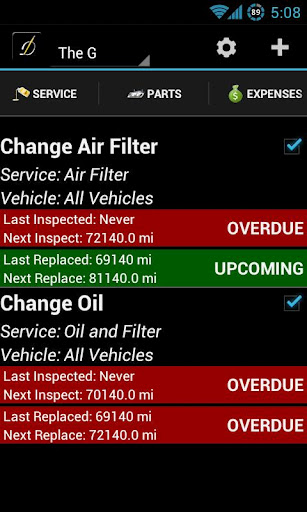 DriverDiary - Gas Mileage截图1