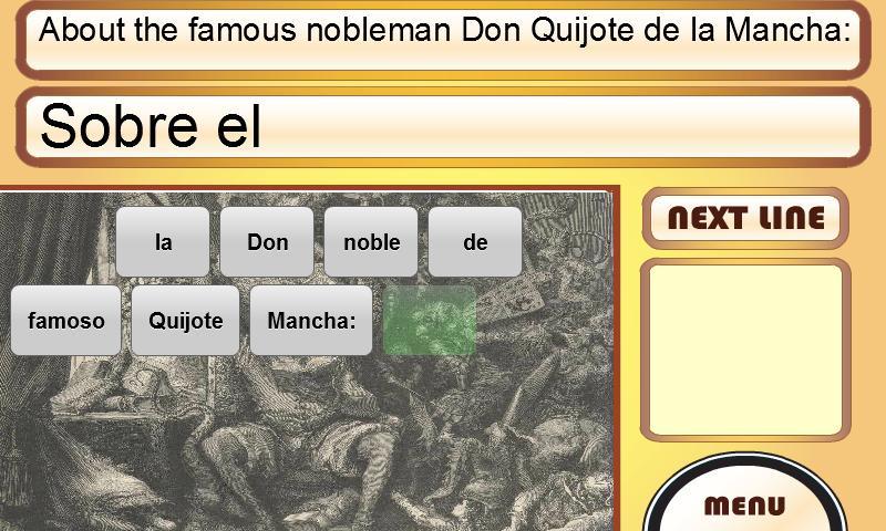 Learn Spanish with Don Quixote截图2